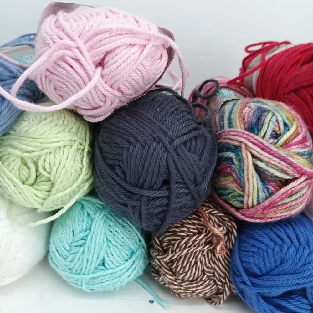 15X Hobby Lobby I Love This Cotton! 100% Cotton Worsted Yarn Lot Skeins